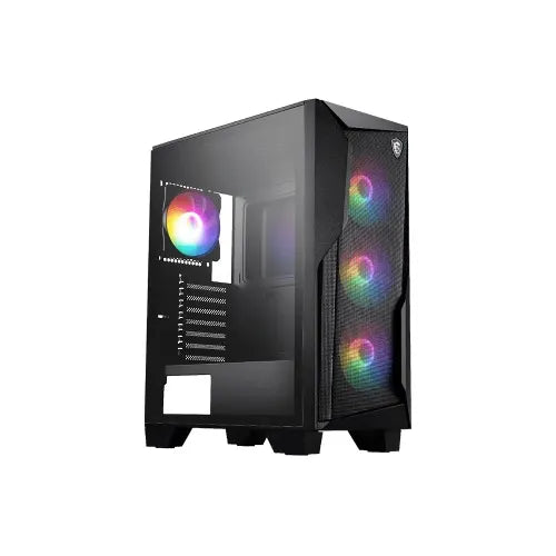 MSI MAG FORGE 130A AIRFLOW ATX Case, 2x USB 5Gbps, 1x Mic-in / Audio-out, 1x LED, 3x 2.5', 2x 2.5...