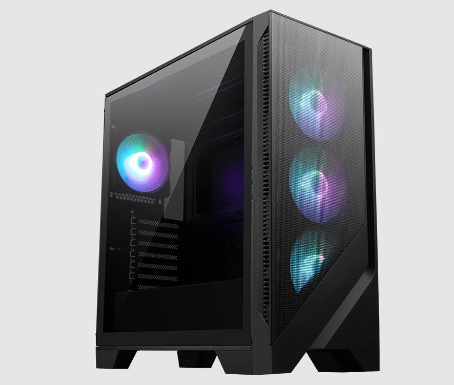 MSI MAG FORGE 321R AIRFLOW Micro ATX Case, 2x USB 3.2, 1x Mic-in / Audio-out, 1x LED, 1x 2.5', 2x...