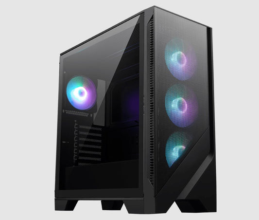 MSI MAG FORGE 321R AIRFLOW Micro ATX Case, 2x USB 3.2, 1x Mic-in / Audio-out, 1x LED, 1x 2.5', 2x...