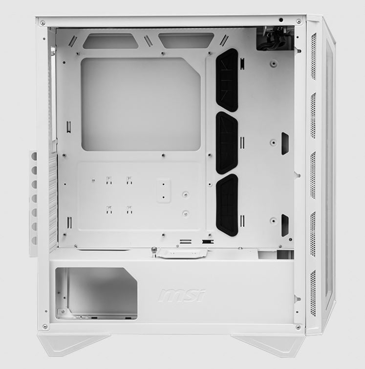 MSI MPG GUNGNIR 110R White Mid-Tower Case, Supports ATX / M-ATX / Mini ITX, 2x USB 3.2, 1x USB-C,... - Image 3