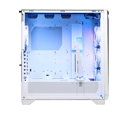 MSI MPG GUNGNIR 300R AIRFLOW WHITE Mid-Tower Case, Supports ATX / M-ATX / Mini ITX, 2x USB 3.2, 1... - Image 2