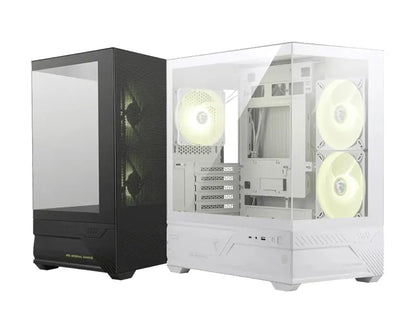 MSI MAG PANO M110R - Black, Mini Tower, 270° Panoramic Glass, Micro-ATX/Mini-ITX, 3x ARGB Fans, 3... - Image 3