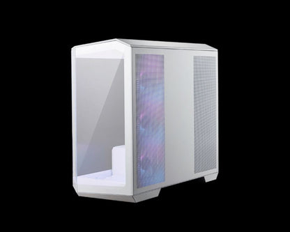 MSI MAG PANO M100R PZ WHITE Micro ATX Case, 1x USB 3.2, 2x USB 2.0, 1x Audio, 1x Mic, 4x PCI-E, 2...