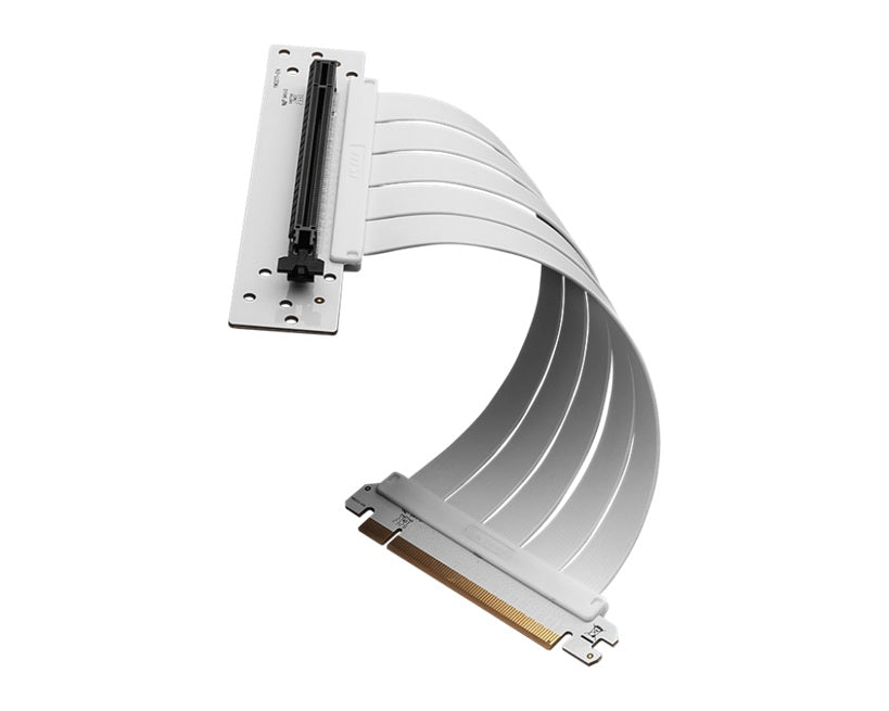 MSI MPG PCI-E 4.0 X16 RISER CABLE 180mm-White Supports ATX / M-ATX / Mini ITX, 2x USB 3.2, 1x USB... - Image 2