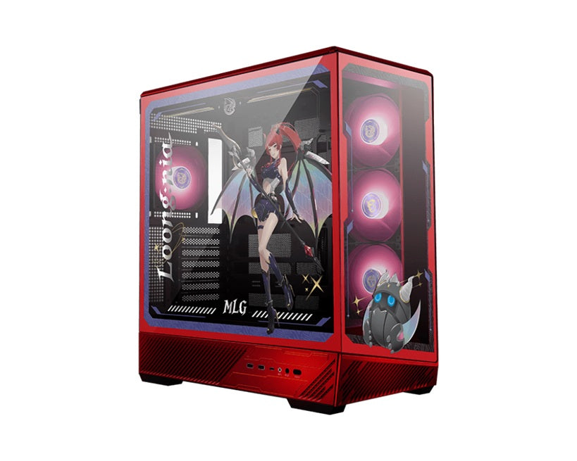 MSI PANO 130R MLG EDITION, Mid-Tower, ATX/M-ATX/ITX, 400mm GPU, 165mm CPU cooler, USB-C 20Gbps, 4... - Image 2