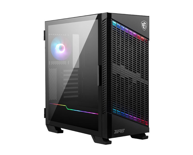 MSI MPG VELOX 100P AIRFLOW Mid-Tower Case, E-ATX / ATX / M-ATX / ITX, 7x Expansion Slots, 2x USB...