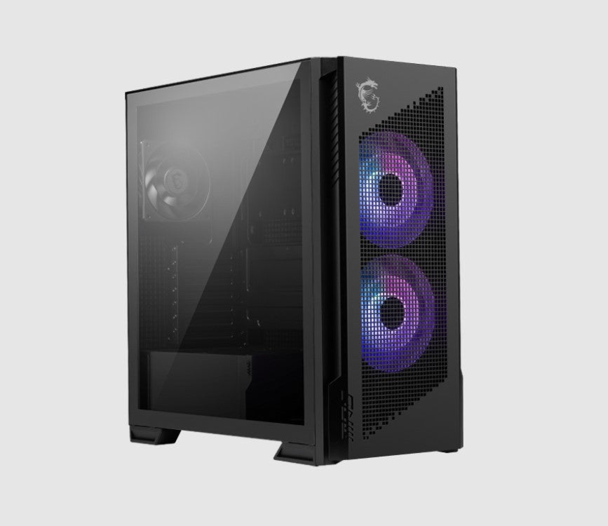 MSI MPG VELOX 300R AIRFLOW PZ Mid-Tower Case, E-ATX / ATX / M-ATX / ITX, 7x Expansion Slots, 1x U...