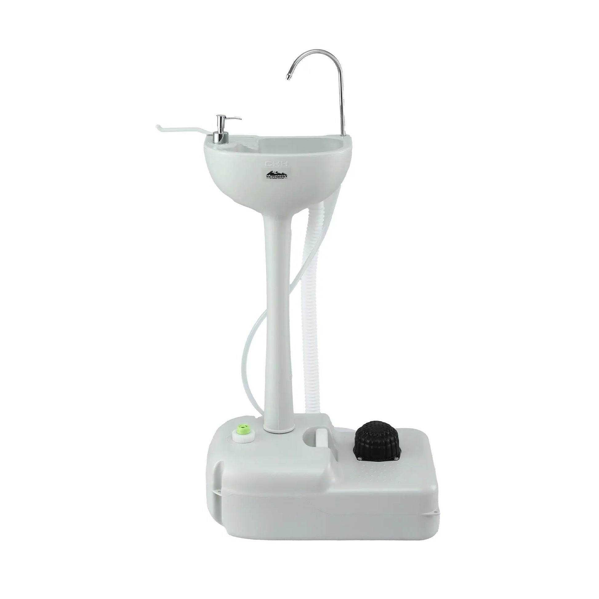 Weisshorn Camping Basin Portable Hand Wash Sink Stand 19L Capacity