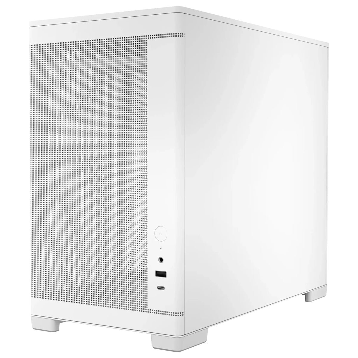 OKINOS Mini Art 4 - White, Mini Tower, Micro-ATX/ITX, Mesh Panels, USB-C 10Gbps, 3 Fans, 240mm Ra... - Image 2