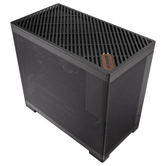 OKINOS Mini Art 4 - Black, Mini Tower, Micro-ATX/ITX, Mesh Panels, USB-C 10Gbps, 3 Fans, 240mm Ra... - Image 2