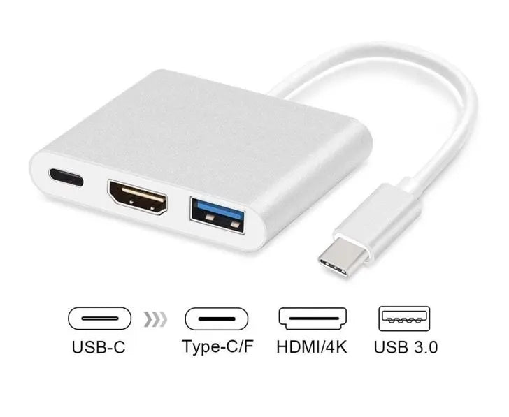8Ware USB Type-C to HDMI Adapter Cable with Type-C Charging Port - Up to 60W - Cables