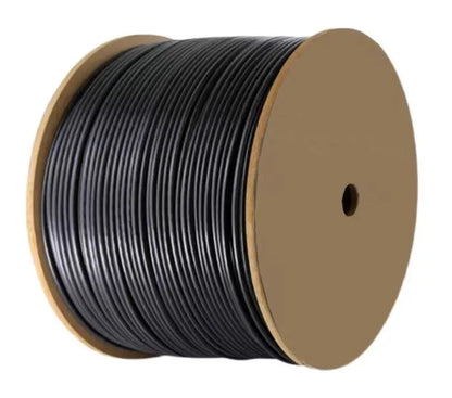 8Ware 305m CAT6A UTP LAN Network Cable Roll 24AWG PVE HDPE 7.4mm UV Stabilised Jacket Wooden Reel... - Image 2