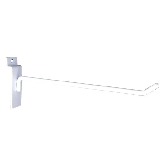 8ware Universal Hooks Peg Board for Slat Wall Grooved Panel for Retail Shop Cable Display Stand S...
