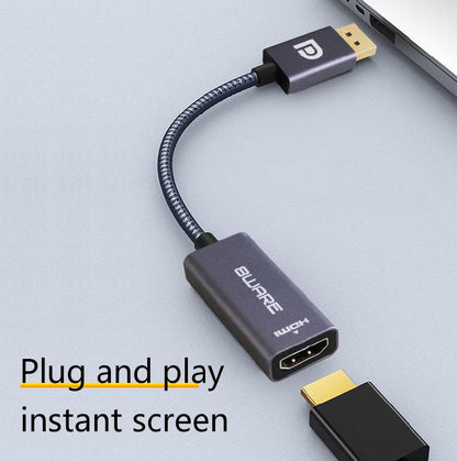 8ware DisplayPort DP to HDMI Adapter Converter Cable 15cm - Male to Female 1080P Gold-Plated for... - Image 3