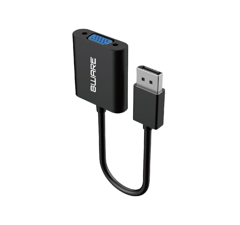 8ware DisplayPort DP to VGA Adapter Converter Cable Male to Female Retail Pack 4K Gold-Plated for... - Image 2