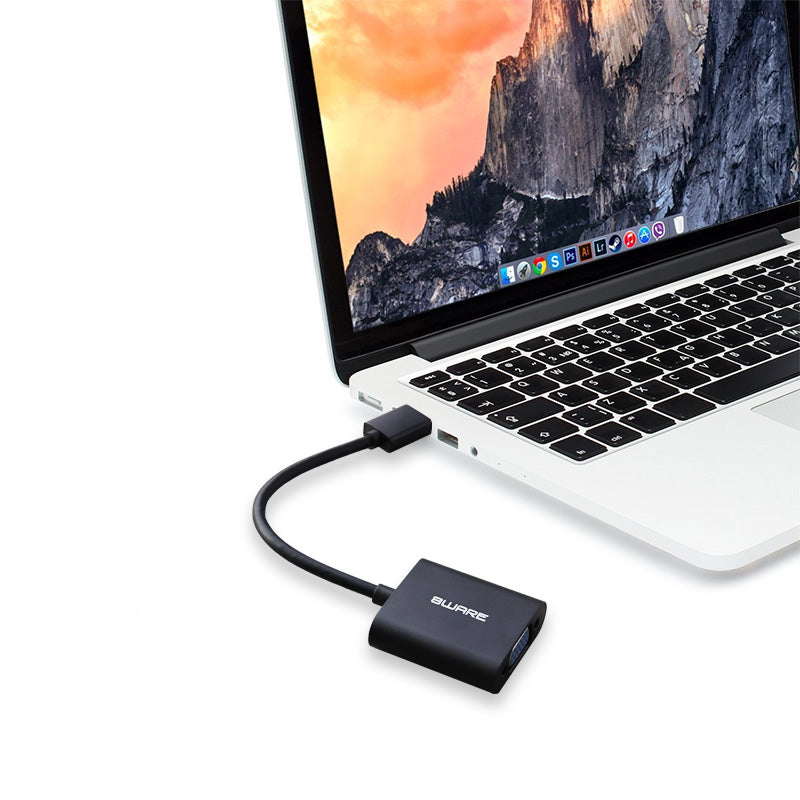 8ware DisplayPort DP to VGA Adapter Converter Cable Male to Female Retail Pack 4K Gold-Plated for... - Image 3