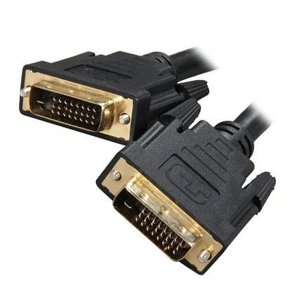 8Ware DVI-D Dual-Link Cable 2m - Male to Male 25-pin 28 AWG for PS4 PS3 Xbox 360 Monitor PC Compu...
