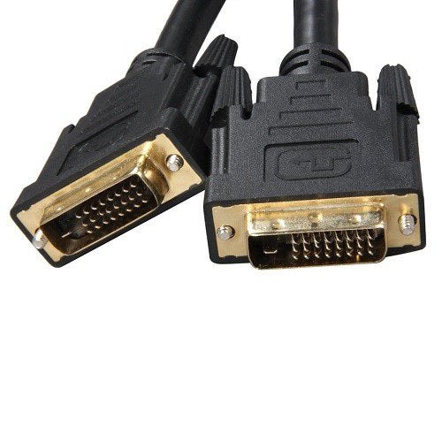 8Ware DVI-D Dual-Link Cable 5m - Male to Male 25-pin 28 AWG for PS4 PS3 Xbox 360 Monitor PC Compu...