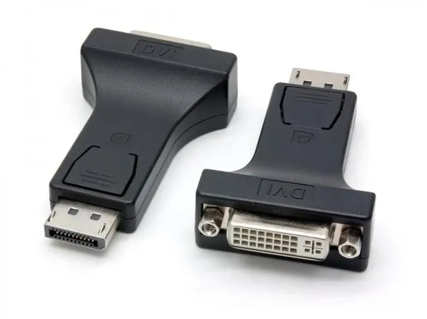 8Ware DisplayPort DP to DVI Adapter Converter 20-pin to DVI 24+1-pin Male to Female for TV PC Mon...