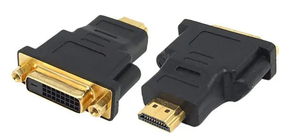 8Ware DVI-D to HDMI Female to Male Adapter Black compatible with TV, DVD, LCD monitor - Cables