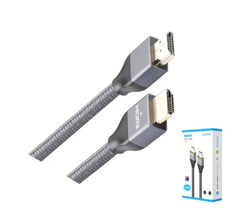 8Ware Premium HDMI 2.0 Cable 1m Retail Pack 19 pins Male to Male UHD 4K HDR High Speed Ethernet A...