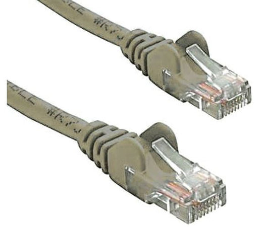 8ware CAT5e Cable 25cm / 0.25m - Grey Color Premium RJ45 Ethernet Network LAN UTP Patch Cord 26AW...