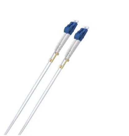 8ware 10m LC-LC OS2 Single Mode Dual-Core Fibre / Fiber Optic Cable UPC Duplex Armoured Low Smoke...