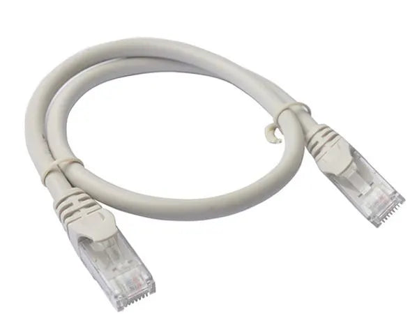 8Ware CAT6 Cable 0.25m - Grey Premium RJ45 Ethernet Network LAN UTP Patch Cord 26AWG CU Jacket...