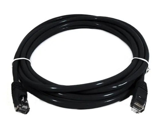 8Ware CAT6 Cable 0.5m - Black Premium RJ45 Ethernet Network LAN UTP Patch Cord 26AWG CU Jacket...