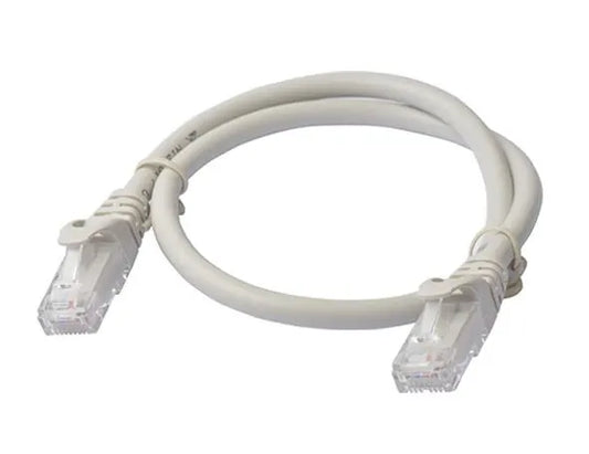 8Ware CAT6 Cable 0.5m - Grey Premium RJ45 Ethernet Network LAN UTP Patch Cord 26AWG CU Jacket - C...