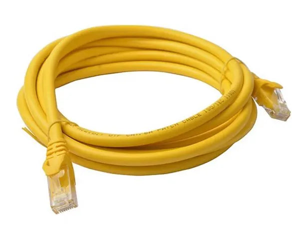 8Ware CAT6 Cable 3m - Yellow Premium RJ45 Ethernet Network LAN UTP Patch Cord 26AWG CU Jacket - C...