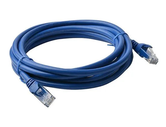 8ware CAT6 Cable 5m - Blue Premium RJ45 Ethernet Network LAN UTP Patch Cord 26AWG CU Jacket - Cables