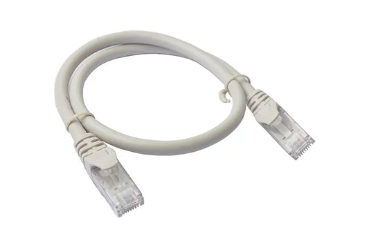 8Ware CAT6A Cable 0.25m (25cm) - Grey Color RJ45 Ethernet Network LAN UTP Patch Cord Snagless - C...