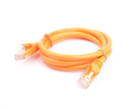 8Ware CAT6A Cable 1.5m - Orange Color RJ45 Ethernet Network LAN UTP Patch Cord Snagless - Cables