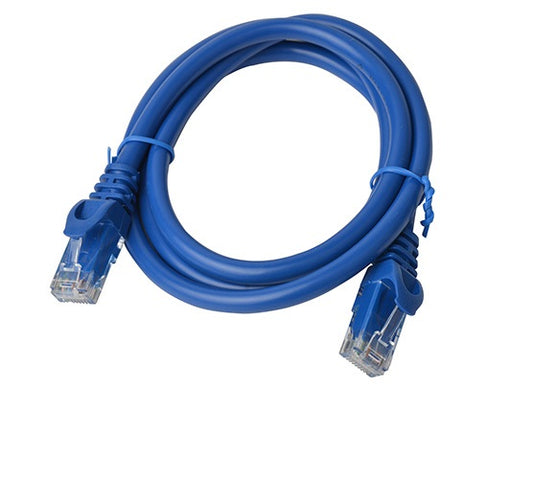 8Ware CAT6A Cable 1m - Blue Color RJ45 Ethernet Network LAN UTP Patch Cord Snagless - Cables