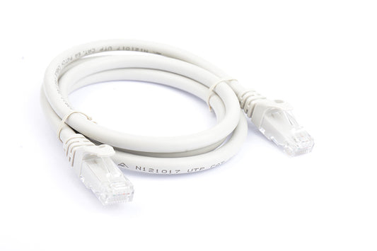 8Ware CAT6A Cable 1m - Grey Color RJ45 Ethernet Network LAN UTP Patch Cord Snagless - Cables