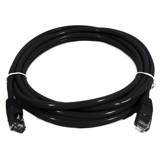 8Ware CAT6A Cable 2m - Black Color RJ45 Ethernet Network LAN UTP Patch Cord Snagless - Cables