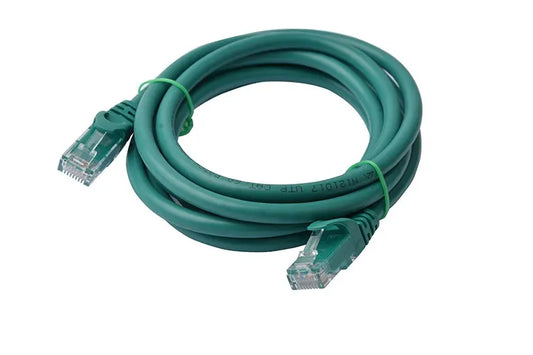 8Ware CAT6A Cable 2m - Green Color RJ45 Ethernet Network LAN UTP Patch Cord Snagless - Cables