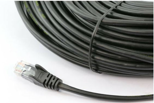 8Ware CAT6A Cable 30m - Black Color RJ45 Ethernet Network LAN UTP Patch Cord Snagless - Cables