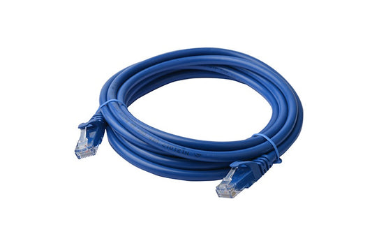 8Ware CAT6A Cable 3m - Blue Color RJ45 Ethernet Network LAN UTP Patch Cord Snagless - Cables