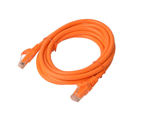 8Ware CAT6A Cable 3m - Orange Color RJ45 Ethernet Network LAN UTP Patch Cord Snagless - Cables