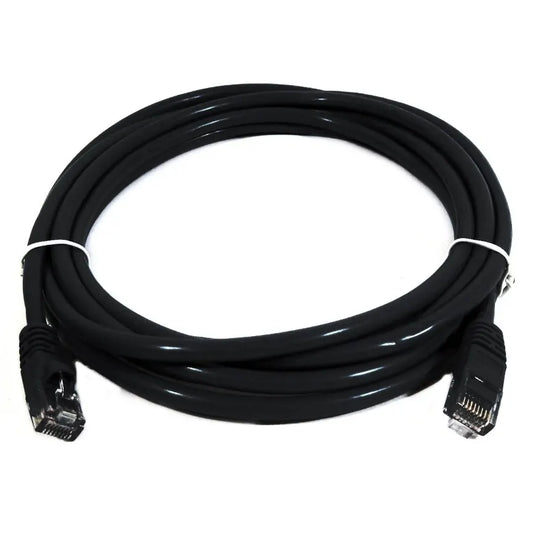 8Ware CAT6A Cable 5m - Black Color RJ45 Ethernet Network LAN UTP Patch Cord Snagless - Cables
