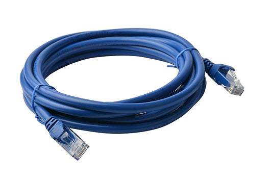 8Ware CAT6A Cable 5m - Blue Color RJ45 Ethernet Network LAN UTP Patch Cord Snagless - Cables