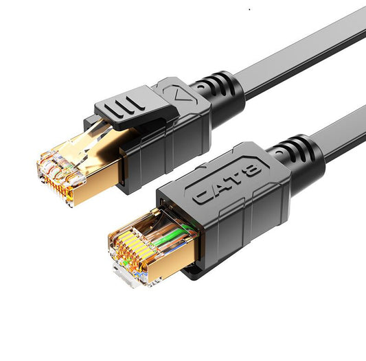 8Ware CAT8 Cable 2m - Grey Color RJ45 Ethernet Network LAN UTP Patch Cord Snagless - Cables