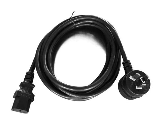 8Ware AU Power Cable 3m - Male Wall 240v PC to Female Power Socket 3pin to IEC 320-C13 for Notebo...