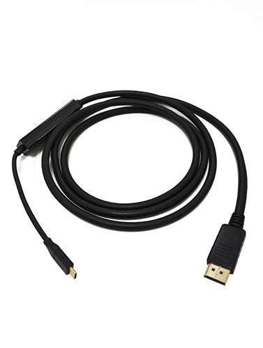 8ware 2m USB-C to DP DisplayPort Cable Adapter Male to Male iPad Pro Macbook Air Samsung Galaxy S... - Image 2
