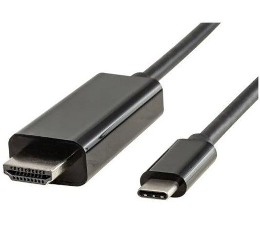 8ware 2m USB 3.1 Type C (USB-C) to HDMI Cable Male to Male for Monitor, TV, Projector Apple MacBo...