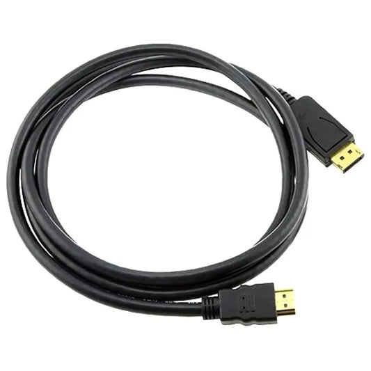 8ware DisplayPort DP to HDMI Cable 2m - 20 pins Male to 19 pins Male Gold plated RoHS - Cables