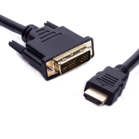 8ware HDMI to DVI-D Adapter Converter Cable 5m - Male to Male 30AWG Gold Plated PVC Jacket for PS...