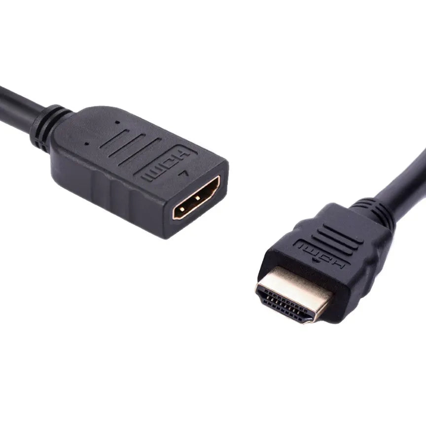 8Ware 2m HDMI Extension Cable Male to Female High Speed 4K*2K@30Hz 30AWG Extender Adapter PC Comp...